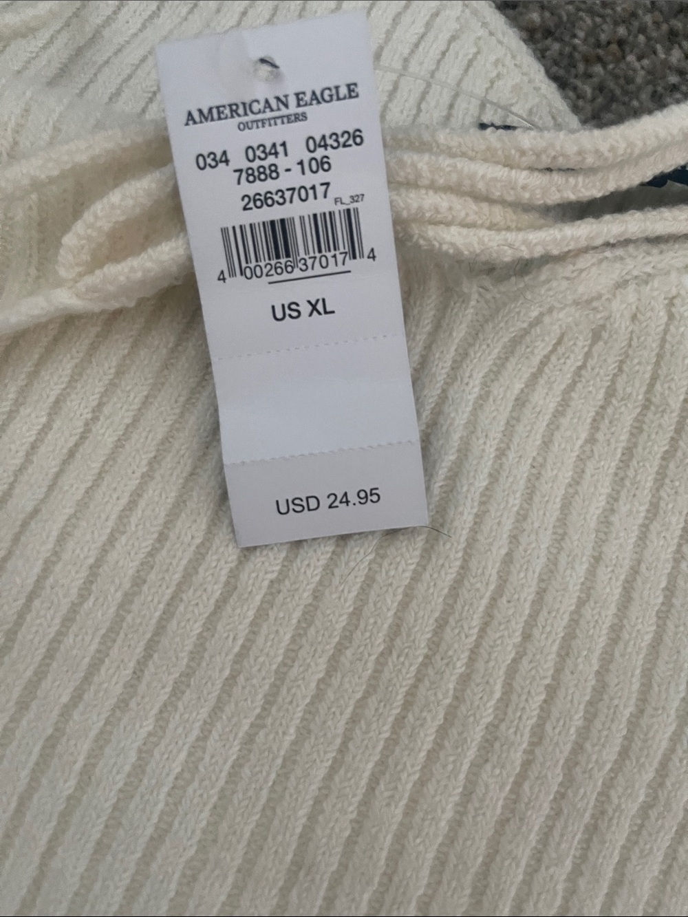 American Eagle cream sweater tank - Picture 4 of 4